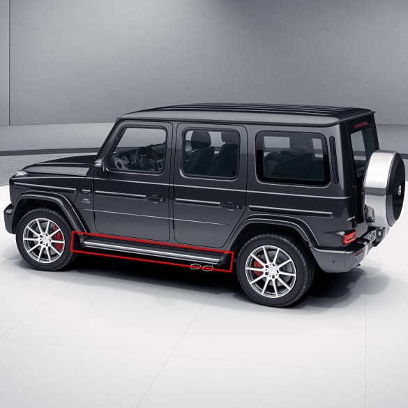 G 63 AMG running boards G-Class 463A facelift genuine Mercedes-Benz