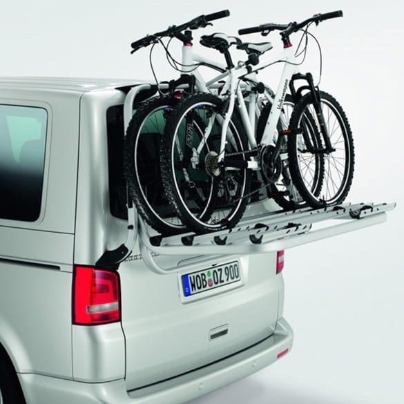 VW T5 Bicycle Carrier Tailgate 4 Bikes Original Volkswagen