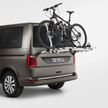 VW T6 / T6.1 Bicycle bike carrier for the tailgate Original Volkswagen | 7E0071104B