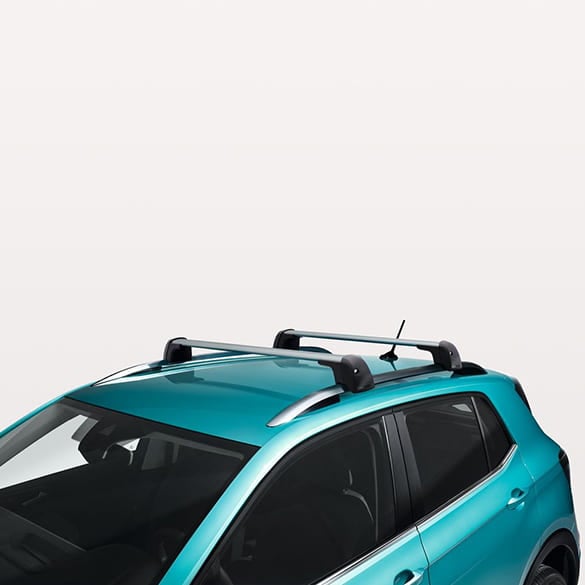 VW T-Cross Support Bars Roof Rail Genuine Volkswagen