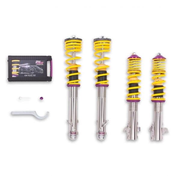 KW V1 Threaded Suspension Lowering Mercedes-Benz C-Class Coupe C205 