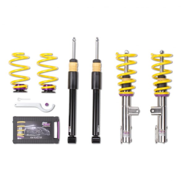 KW V2 Street Comfort coilover suspension C-Klasse | 15225083