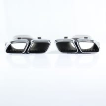 63 AMG chrome exhaust tips Genuine Mercedes-AMG | A0004902800/2900