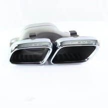 63 AMG chrome exhaust tips Genuine Mercedes-AMG | A0004902800/2900