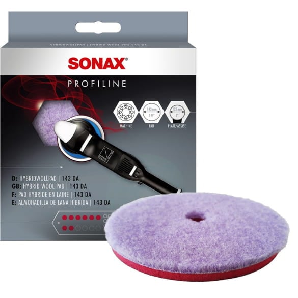 SONAX PROFILINE hybrid wool pad diameter 143mm 1 piece | 04938000