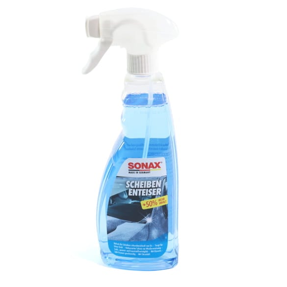 SONAX windscreen defroster de-icer spray bottle 750 ml
