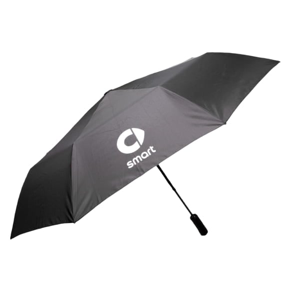 Double automatic pocket umbrella black Genuine smart