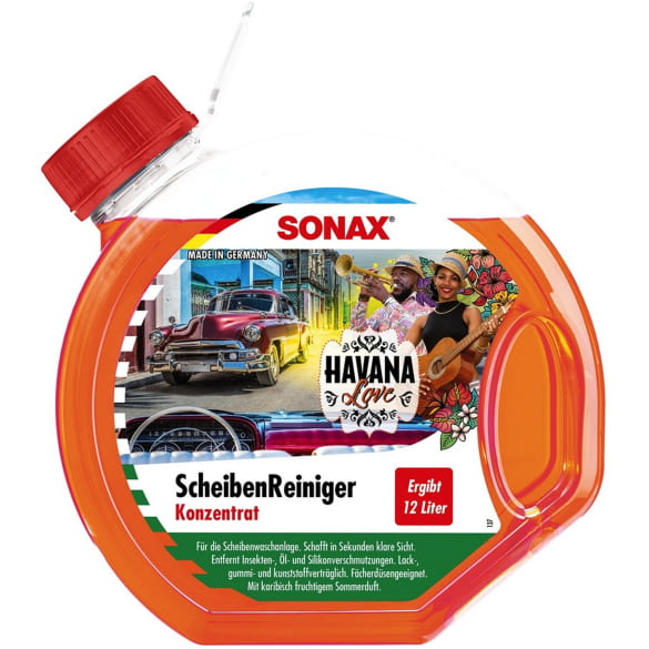 SONAX Windscreen Cleaner Concentrate Summer Havana Love 3 litres