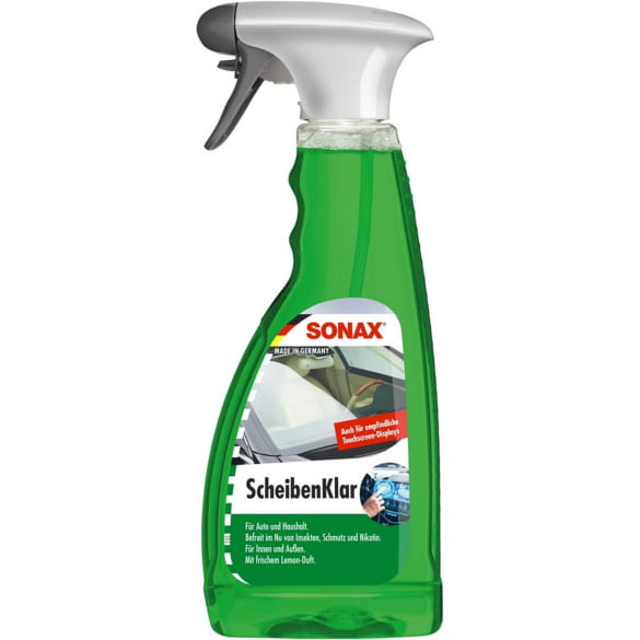 SONAX windscreen cleaner glass cleaner spray bottle 500 ml