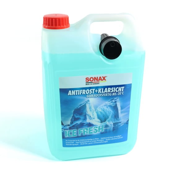 SONAX Windscreen Cleaner Antifrost Winter ready-mix Ice Fresh 5 litres