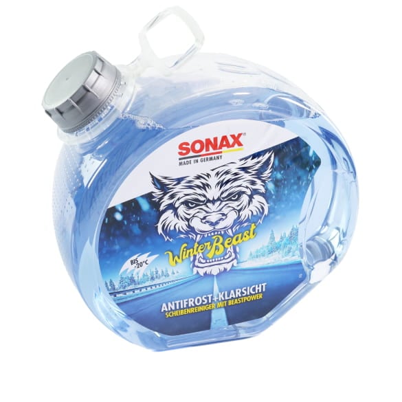 SONAX windscreen cleaner Antifrost Winterbeast ready-mix 3 litres | 01354000