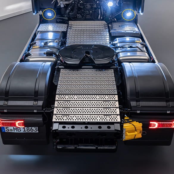 LED-Worklight Set Actros 5 genuine Mercedes-Benz | LED-Arbeitsscheinwerfer
