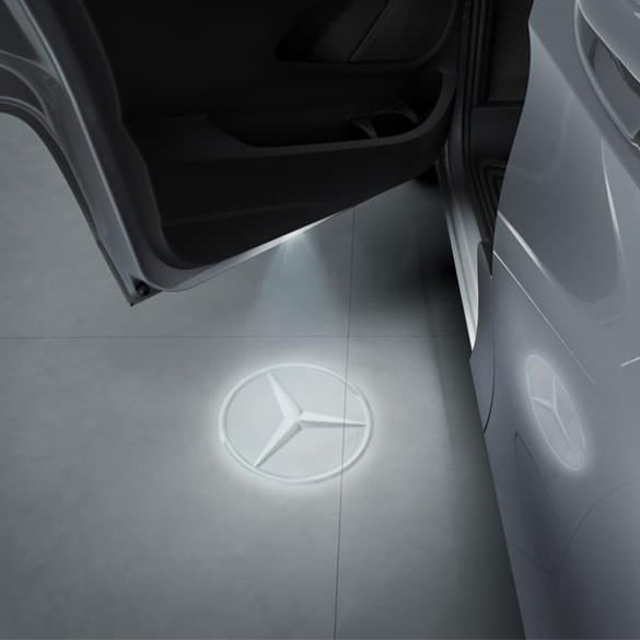 LED projector Mercedes-Benz star van genuine Mercedes-Benz