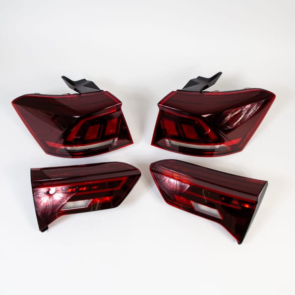 Black Line LED rear lights VW T-Roc 2GA genuine Volkswagen