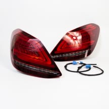 dark Facelift LED rear lights C-Class W205 sedan genuine Mercedes-Benz  | W205-Facelift-LED