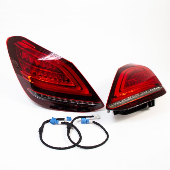 facelift LED rear light set C-Class sedan W205 genuine Mercedes-Benz