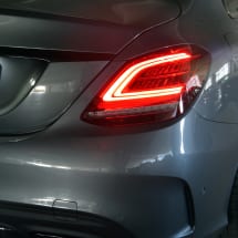 dark Facelift LED rear lights C-Class W205 sedan genuine Mercedes-Benz  | W205-Facelift-LED