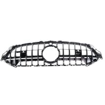 AMG panamericana radiator grille silver chrome AMG GT C192 | C192-Pana-silber