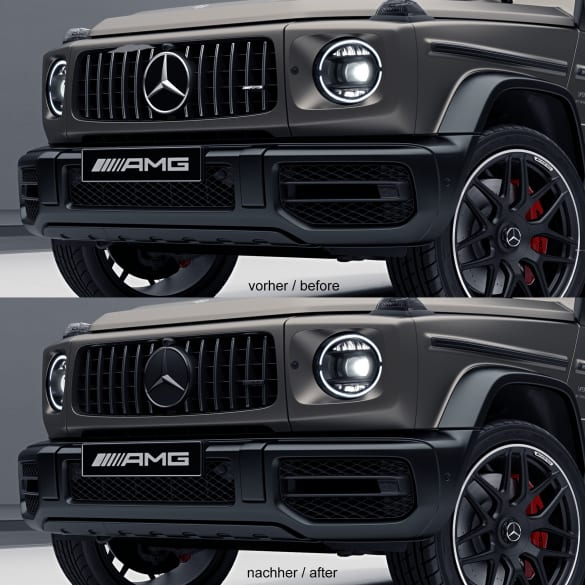 AMG Panamericana grill dark chrome G-Class W463A genuine Mercedes-Benz | 463A-63-Dark AMG Panamericana grill dark chrome G-Class W463A genuine Mercedes-Benz | 463A-63-Dark