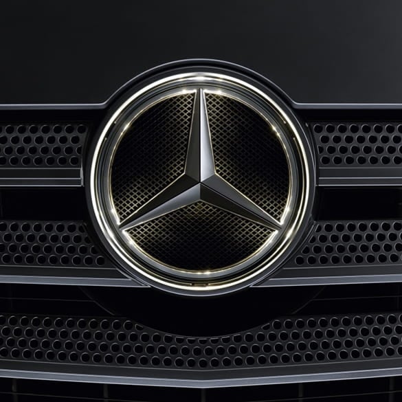 Illuminated Mercedes-Benz Star Actros 4 5 Arocs Antos