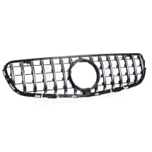 Panamericana radiator grille GLC Coupé C253 chrome black glossy Pre-FL CHROMETEC | XC253-PA-KG-K-C253