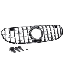 Panamericana radiator grille GLC Coupe C253 chrome black glossy facelift standard CHROMETEC | X253-FL-PA-KG-SF-C253