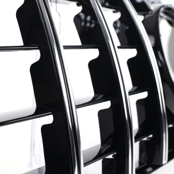 Panamericana radiator grille GLC Coupe C253 chrome black glossy facelift standard CHROMETEC | X253-FL-PA-KG-SF-C253 Panamericana radiator grille GLC Coupe C253 chrome black glossy facelift standard CHROMETEC | X253-FL-PA-KG-SF-C253
