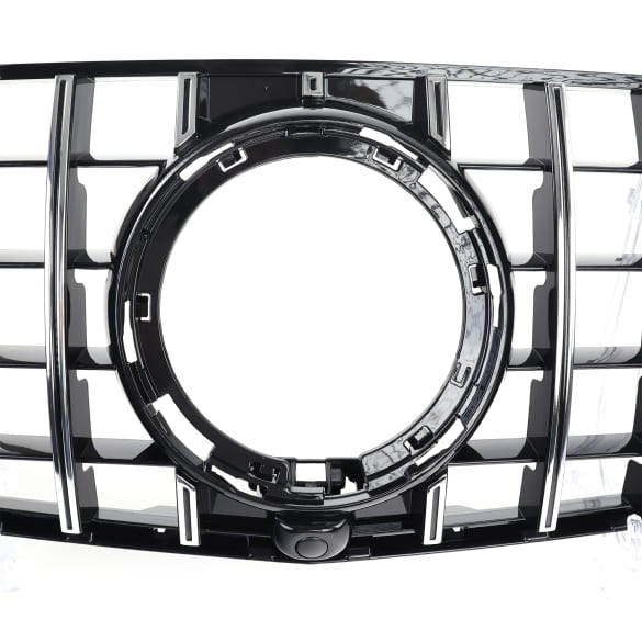 Panamericana radiator grille GLC Coupe C253 chrome black glossy facelift standard CHROMETEC | X253-FL-PA-KG-SF-C253 Panamericana radiator grille GLC Coupe C253 chrome black glossy facelift standard CHROMETEC | X253-FL-PA-KG-SF-C253
