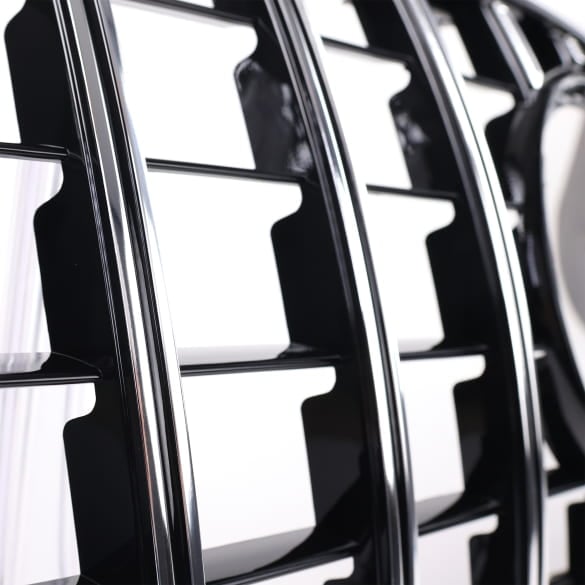 Panamericana radiator grille GLC SUV X254 chrome black glossy CHROMETEC | X254-PA-KG-AMG-C-X254