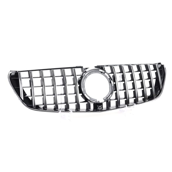 Panamericana radiator grille V-Class W447 facelift 1 AMG-Line chrome black CHROMETEC