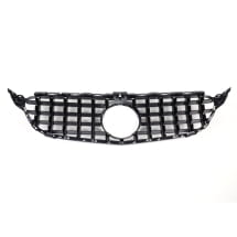 Panamericana radiator grille C-Class W205 chrome black CHROMETEC | W205-PA-KG-W205
