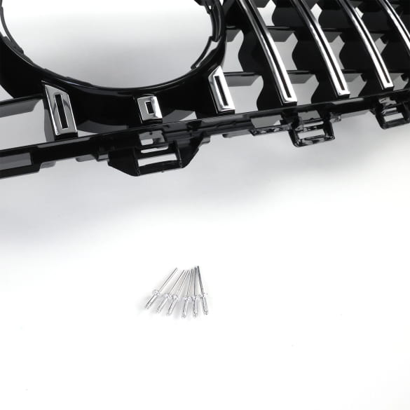 Panamericana radiator grille E-Class estate S213 silver CHROMETEC | W213-PA-KG-S-1-S213 Panamericana radiator grille E-Class estate S213 silver CHROMETEC | W213-PA-KG-S-1-S213