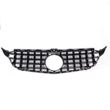 Panamericana radiator grille C-Class W205 black CHROMETEC | W205-PA-KG-S-W205
