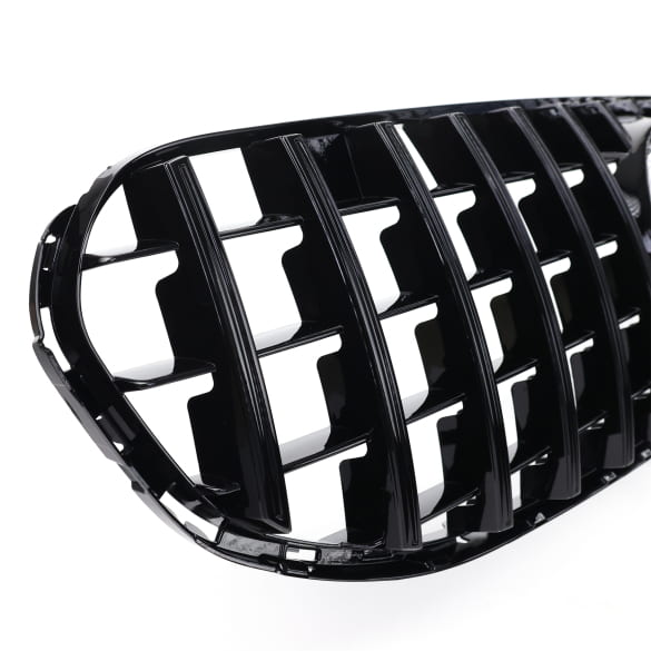 Panamericana radiator grille GLC Coupe C253 black glossy facelift standard CHROMETEC | X253-FL-PA-KG-SF-S-C253 Panamericana radiator grille GLC Coupe C253 black glossy facelift standard CHROMETEC | X253-FL-PA-KG-SF-S-C253
