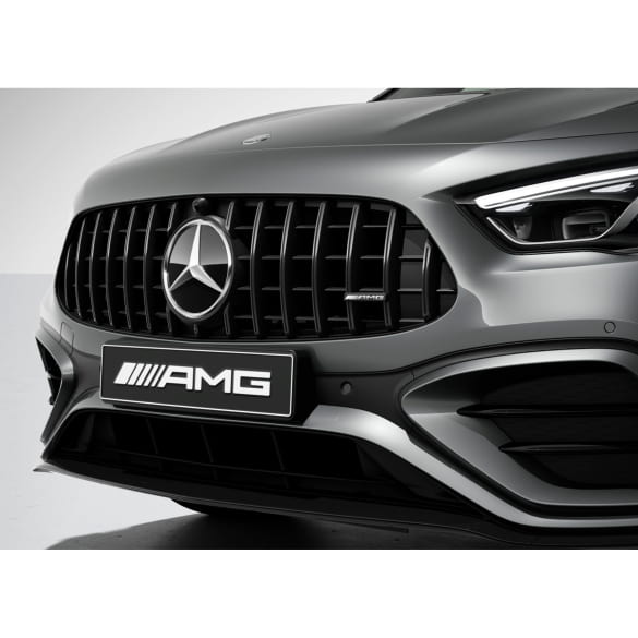 Panamericana radiator grill GLA H247 Facelift black Genuine Mercedes-AMG