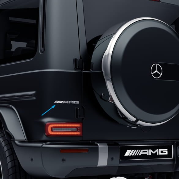 AMG lettering logo Chrome G-Class W463A Genuine Mercedes-AMG