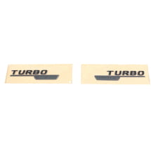 Turbo 4MATIC logo set black genuine Mercedes-AMG | A1778177600/7800