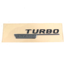 Turbo 4MATIC logo set black genuine Mercedes-AMG | A1778177600/7800