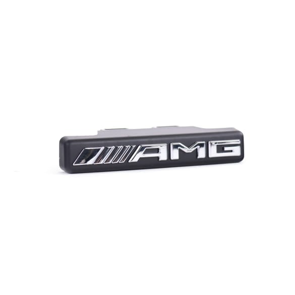 AMG logo type plate Panamericana radiator grille