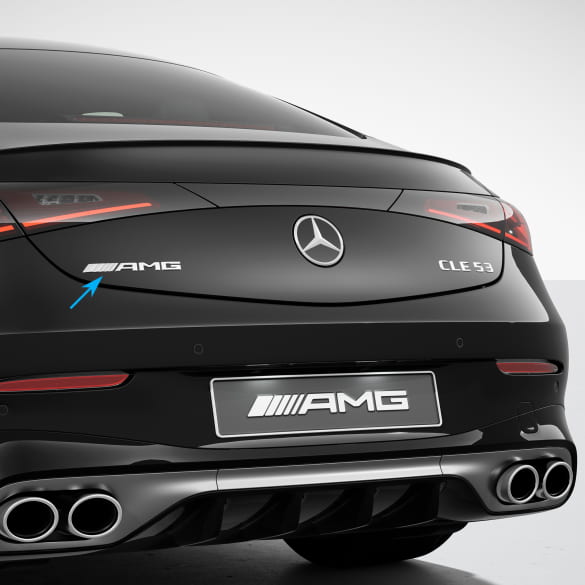 AMG nameplate Chrom CLE C236 Coupe Genuine Mercedes-AMG