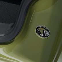 G-Class STRONGER THAN THE 1980s Badge agave green Genuine Mercedes-Benz | A4658173300-B