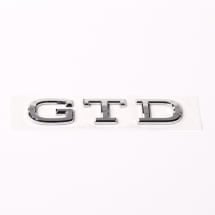 genuine Volkswagen GTD lettering VW Golf 8 VIII tailgate | 5H0853687B 2ZZ