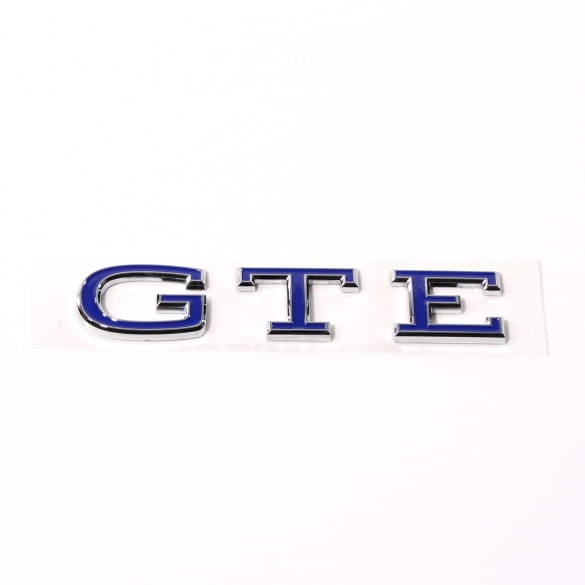 genuine Volkswagen GTE lettering VW Golf 8 VIII tailgate | 5H0853687G AFL