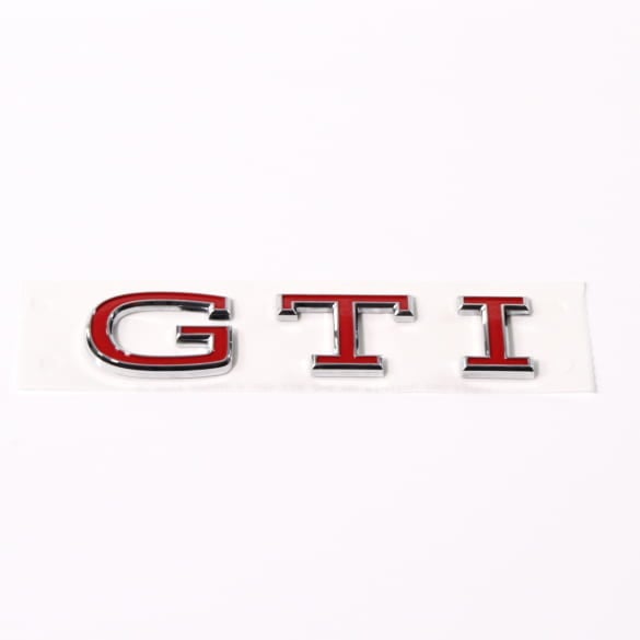 genuine Volkswagen GTI lettering VW Golf 8 VIII tailgate | 5H0853687F JZQ
