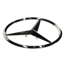 Mercedes star dark chrome tailgate C-Class S206 | Stern-schwarz-S206