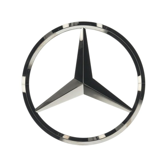 Mercedes star dark chrome tailgate C-Class W206 | Stern-schwarz-W206 Mercedes star dark chrome tailgate C-Class W206 | Stern-schwarz-W206