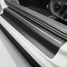 Protective film door sill trim Passat B9 4-piece black Genuine Volkswagen | 3J0071310 ZMD