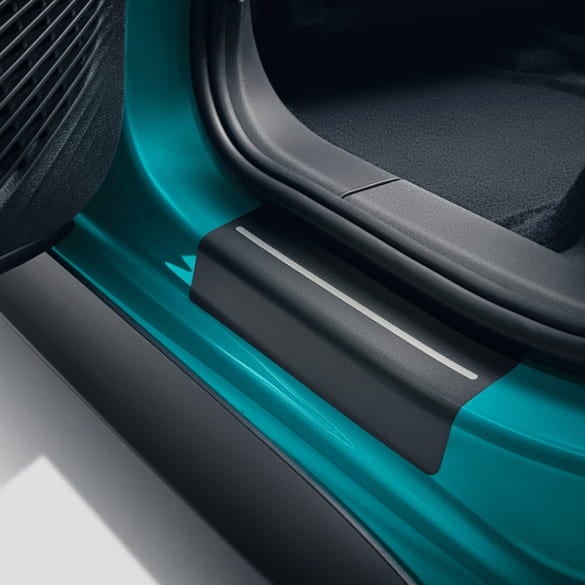 Protective film door sill trim VW ID.3 black Genuine Volkswagen | 10A071310 ZMD