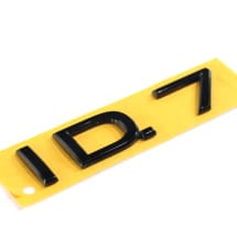 VW ID.7 lettering emblem tailgate black Genuine Volkswagen | 14A853687B 041
