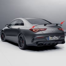 CLA 45 AMG Aero rear spoiler black coupe C118 Mercedes-Benz | CLA-aero-plus-spoiler